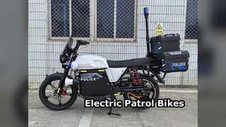 Electric Patrol Bikes For Security