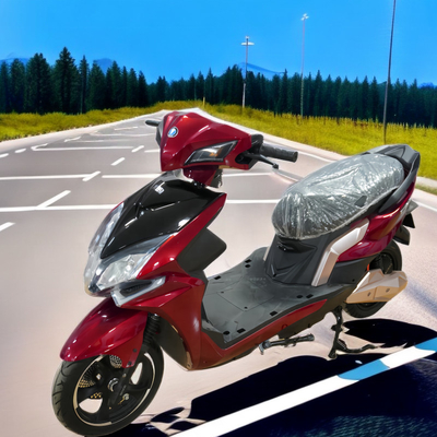2024 Electric Motorcycle 12-Inch Moped Wheel with 80km/h Speed SKD/CKD Electric Motorcycles with Powerful Batteries