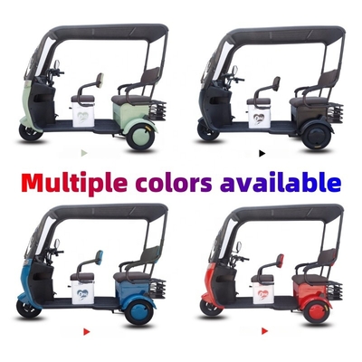 Low speed safe three wheel bicycle for elders electric scooter tricycle