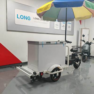 Mobile insulated tricycle for street vending, refrigerator tricycle, scenic spot insulated tricycle, export tricycle for street vending
