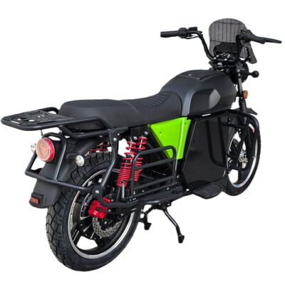 Iron Ox Electric Motorcycle, With Extremely Long Range, Powerful Climbing Power, Capable Of Carrying Both Passengers And Cargo, With A Maximum Speed Of 90 Km/h And A Maximum Range Of 200 Km.